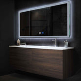 LED Spiegel Rechteckig | Touch-Schalter | Anti-Beschlag-Funktion | Kaltweißes Licht - Reyze Seria Edge Model 1